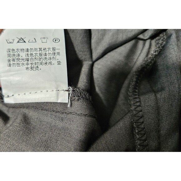 RAW Enthusiasm Women’s Pants Small Gray Wide Leg High Waist Trousers - Picture 9 of 9